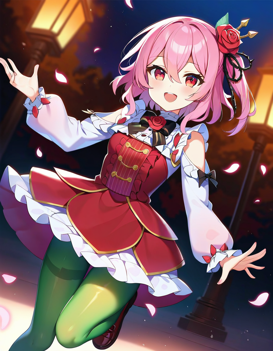 05778-3685789432-score_9,score_8_up,score_7_up,score_6_up BREAK official art,solo,outdoors,smile,cowboy shot,looking at viewer,facing viewer,Rose.png